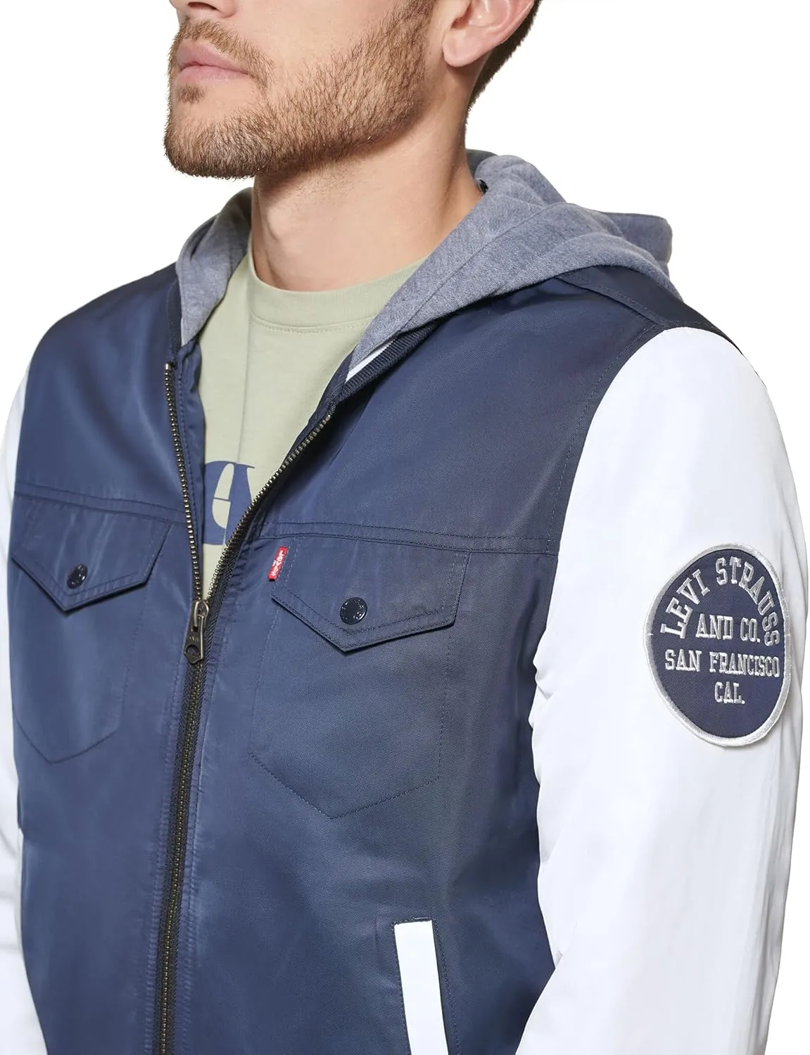 Levi's Men's Colorblock Varsity Bomber Jacket