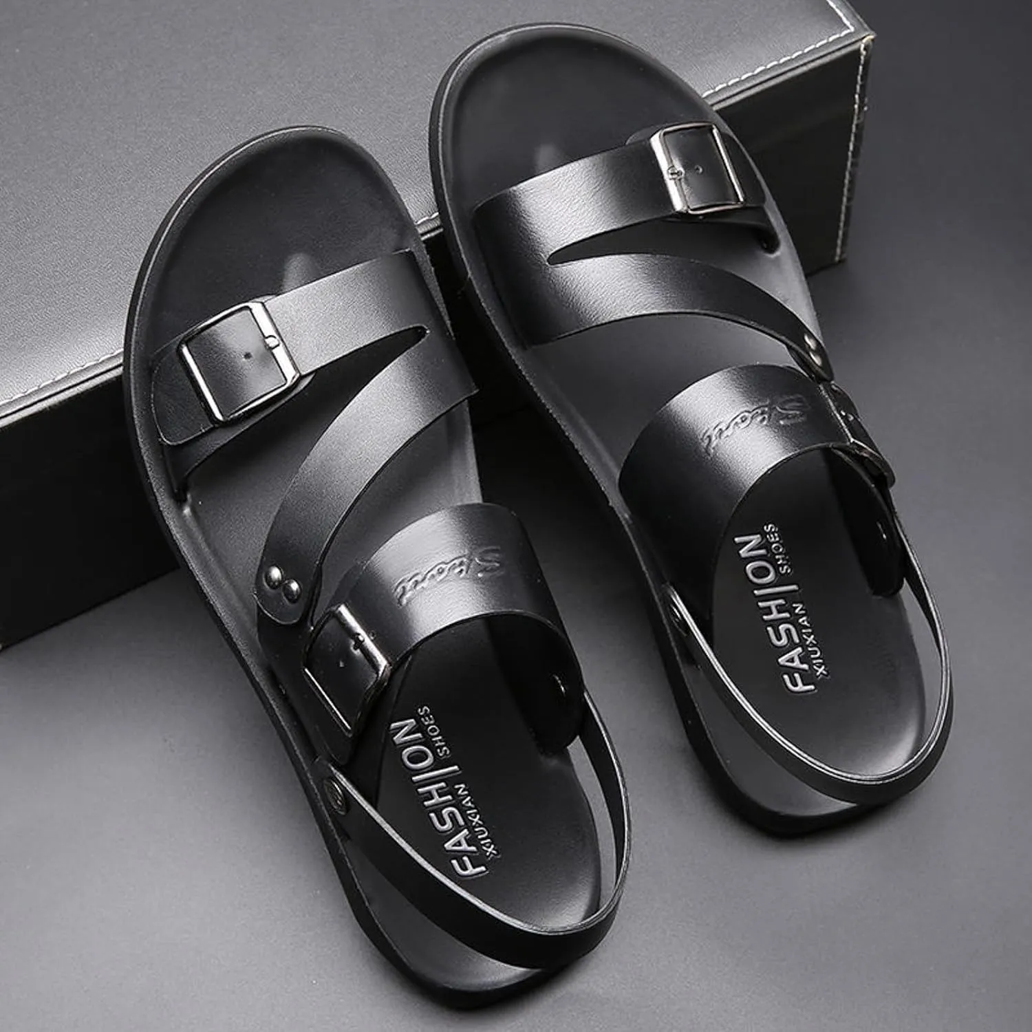 Mens Athletic Sandals Mens Beach Sandals Men Summer Shoes Summer Comfortable Breathable Outdoor Sandal