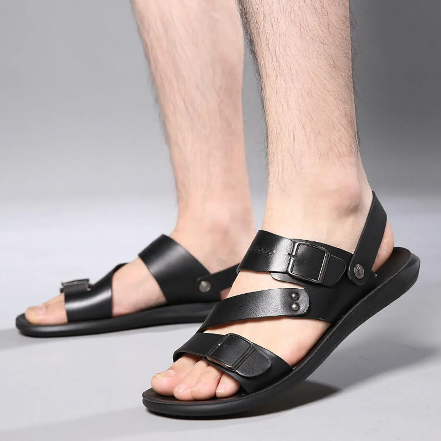 Mens Athletic Sandals Mens Beach Sandals Men Summer Shoes Summer Comfortable Breathable Outdoor Sandal
