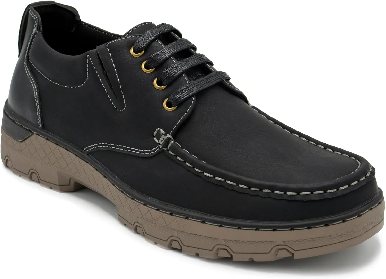 Mens Comfort Casual Shoes, Lightweight Slip on Loafers with Cushioned Insole for All-Day Comfort