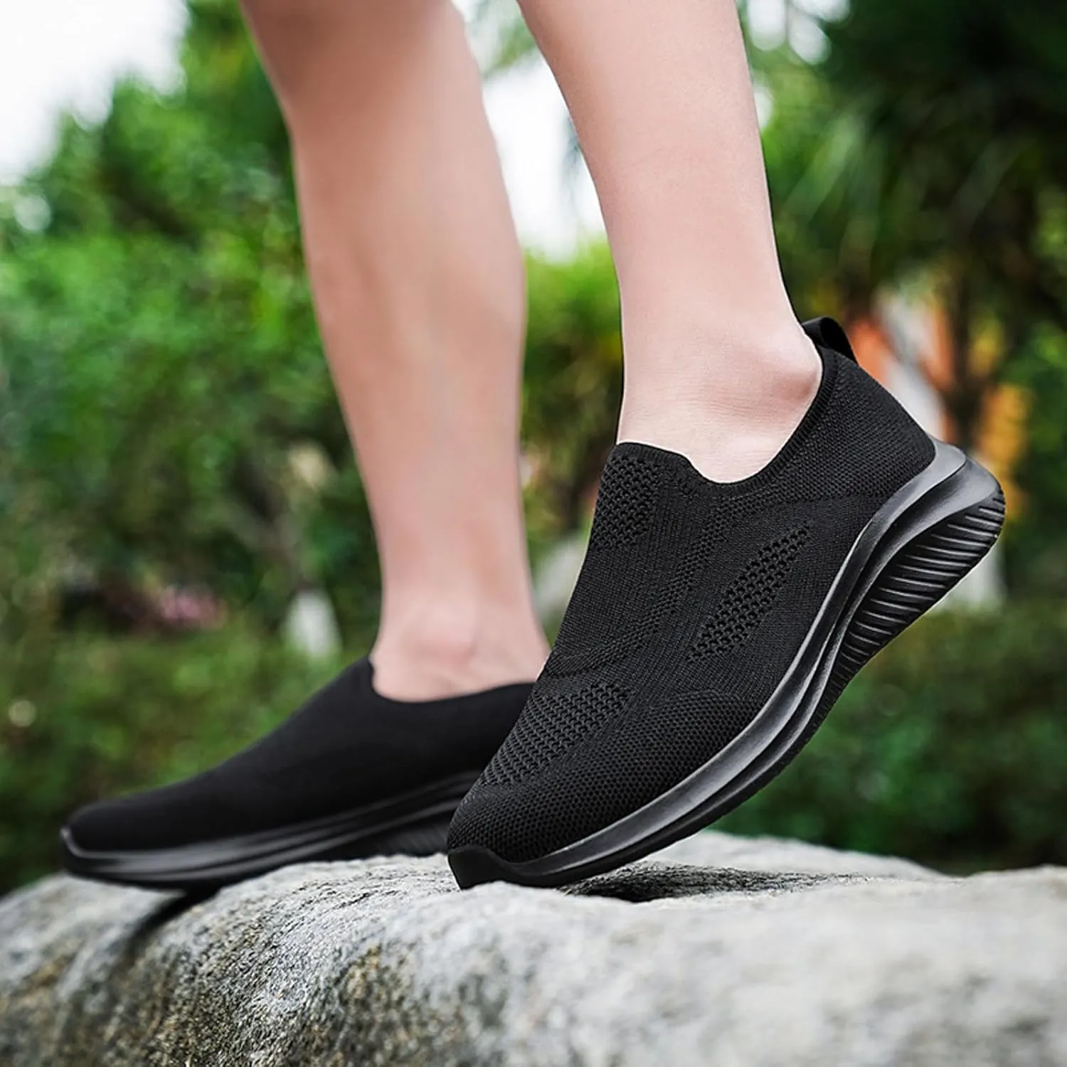 Men's Fashion Sneakers Men's Shoes Slip on Shoe for Men Sneaker for Men Mesh Breathable Sneaker