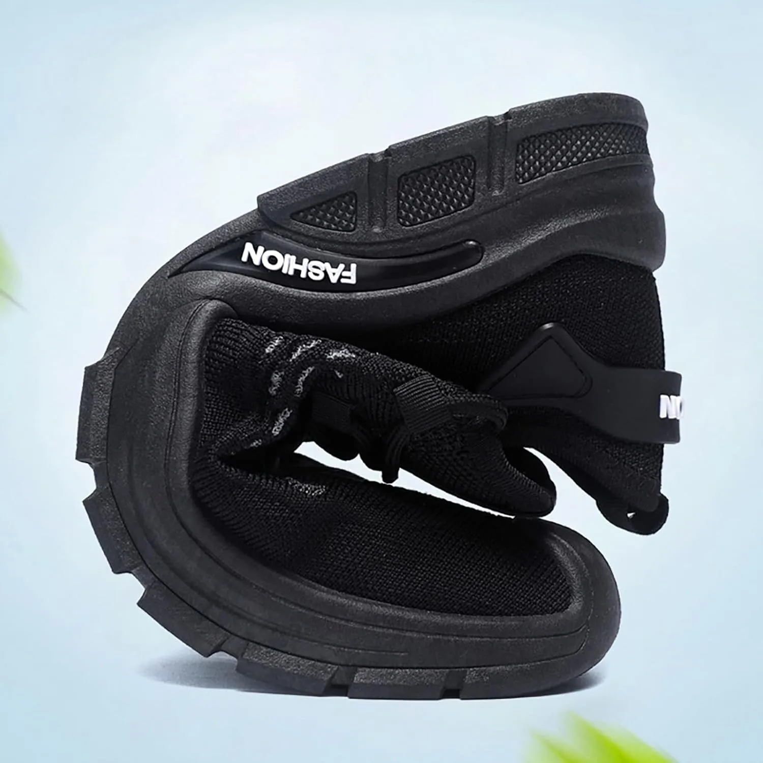 Men's Single Foot Stirrup Sneakers Mesh Comfortable Orthopedic Casual Shoes Postal Worker Summer Fashion Shoes