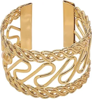 Minimalist Bangle Bracelets Chunky Bangles Bracelet Trendy Cuff Open Bracelets for Women Jewelry