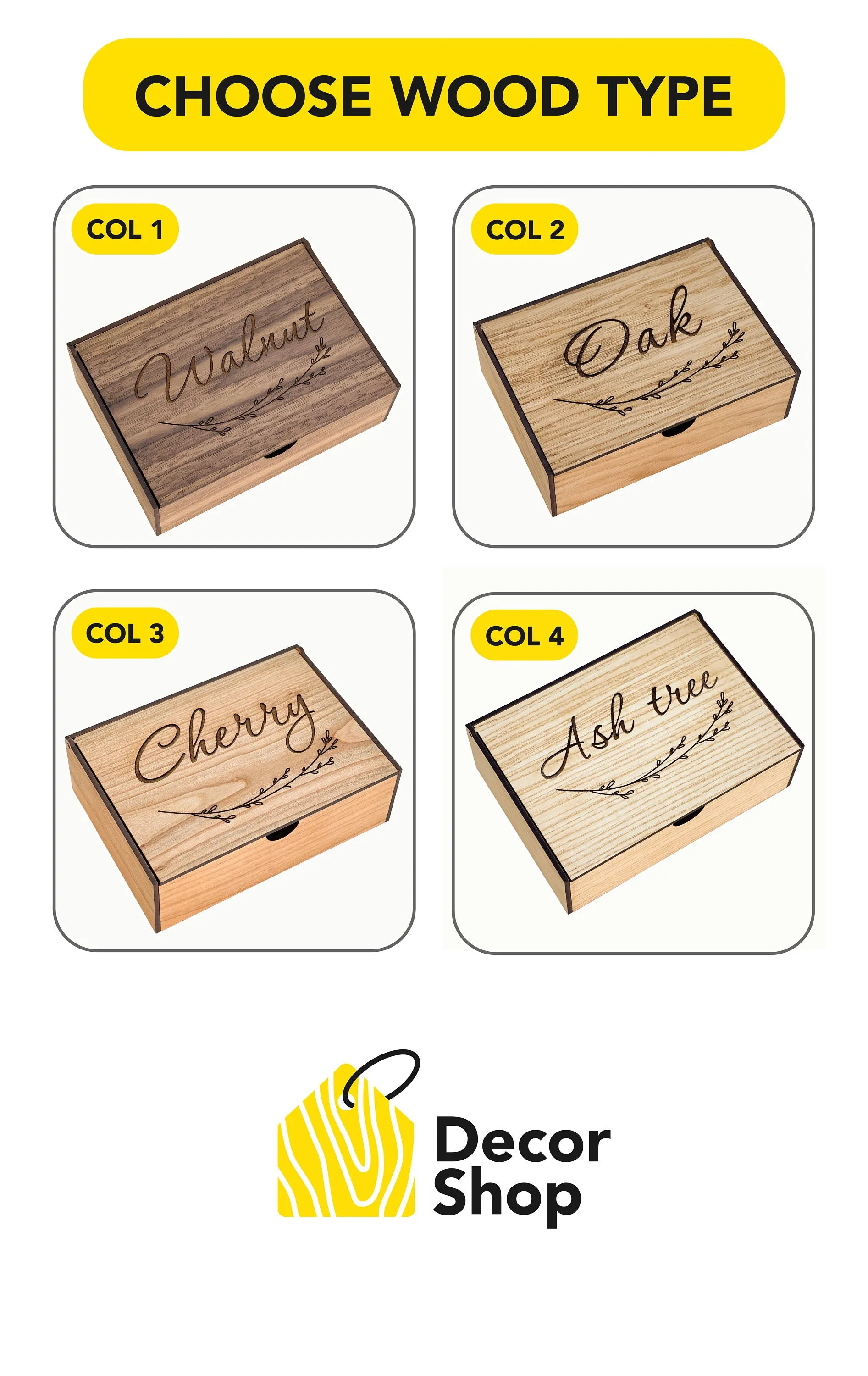 Mothers day gift from Daughter, Son, Husband personalized for Step Mom in law, Grandma - Memory, Wooden, Keepsake Custom Gift Box for Her