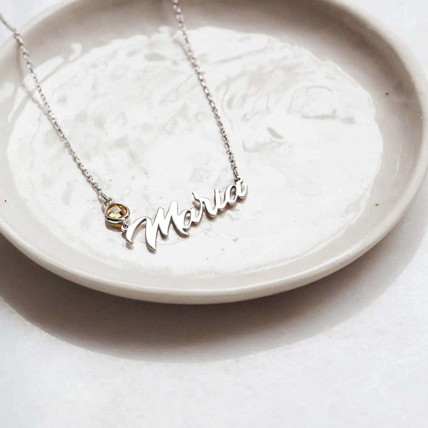 MOTICIUS Custom Name Necklace Personalized Necklaces for Women Custom Multi Name Necklaces for Women Personalized Family Names Necklace Customized Jewelry Gifts for Mom