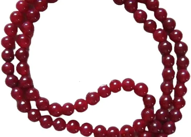 Natural Carnelian 6mm 108 Mala Beads, Spiritual, Meditation Beads, Reiki, Japa Mala, Buddhist Prayer Beads, Yoga Bracelet, healing beads LKMALA-RRGU-1764