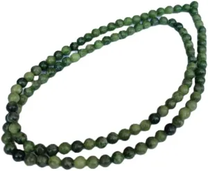 Natural green jade 8mm 108 Mala Beads, Spiritual, Meditation Beads, Reiki, Japa Mala, Buddhist Prayer Beads, Yoga Bracelet, healing beads LKMALA-RRGU-3128