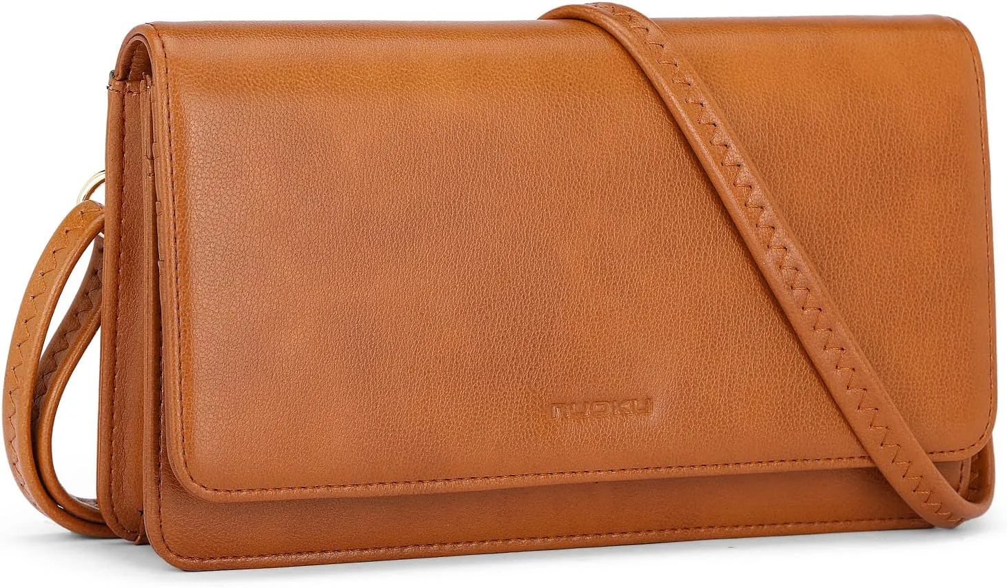 nuoku Crossbody Bag for Women, Phone Wallet Purses PU Leather Satchel, Small Shoulder Bags