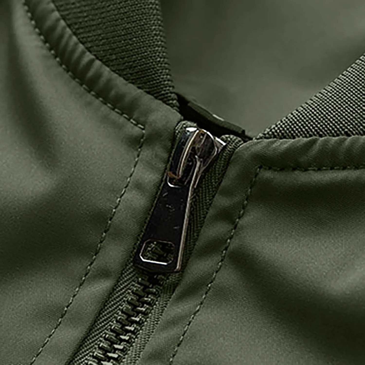 Outdoor Sport Hoodless Jacket For Men Fashion Stand Collar Long Sleeve Windbreaker Jacket Casual Soft Solid Windproof