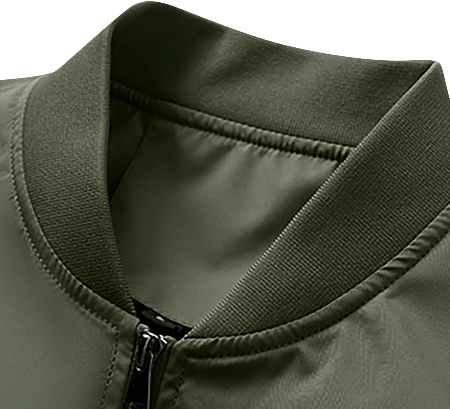 Outdoor Sport Hoodless Jacket For Men Fashion Stand Collar Long Sleeve Windbreaker Jacket Casual Soft Solid Windproof