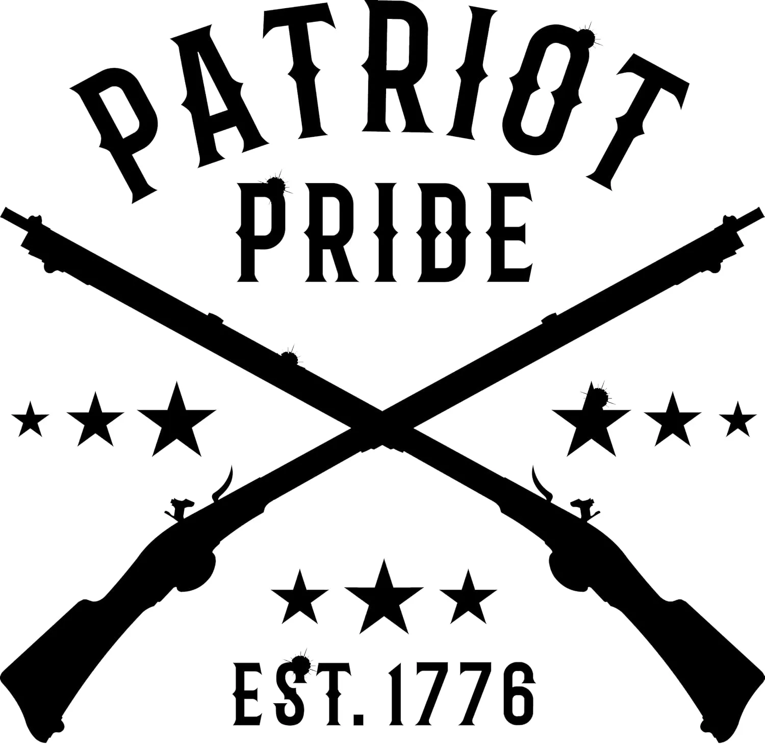 Patriot Pride Men's Distressed American Flag Patriotic Short Sleeve T-Shirt Graphic Tee