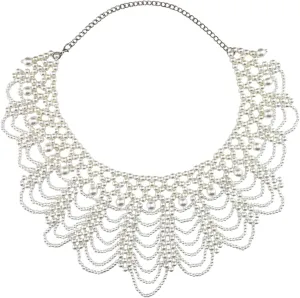Pearl Choker Necklaces for Women Faux Pearl Necklaces Summer Layered Pearl Necklace Fashion Jewelry Gifts for Mom Jewelry for Women Gifts for Mom