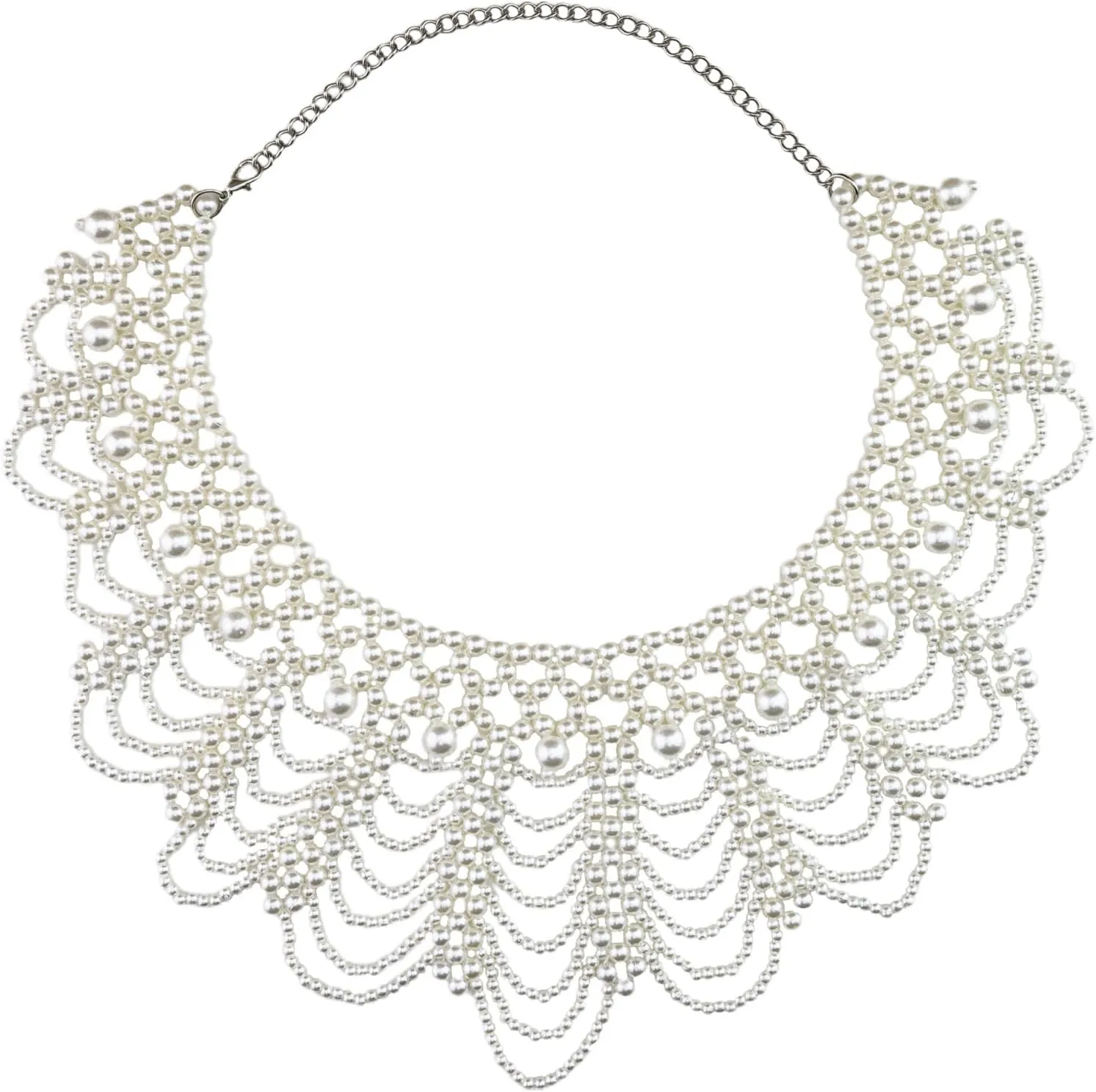 Pearl Choker Necklaces for Women Faux Pearl Necklaces Summer Layered Pearl Necklace Fashion Jewelry Gifts for Mom Jewelry for Women Gifts for Mom