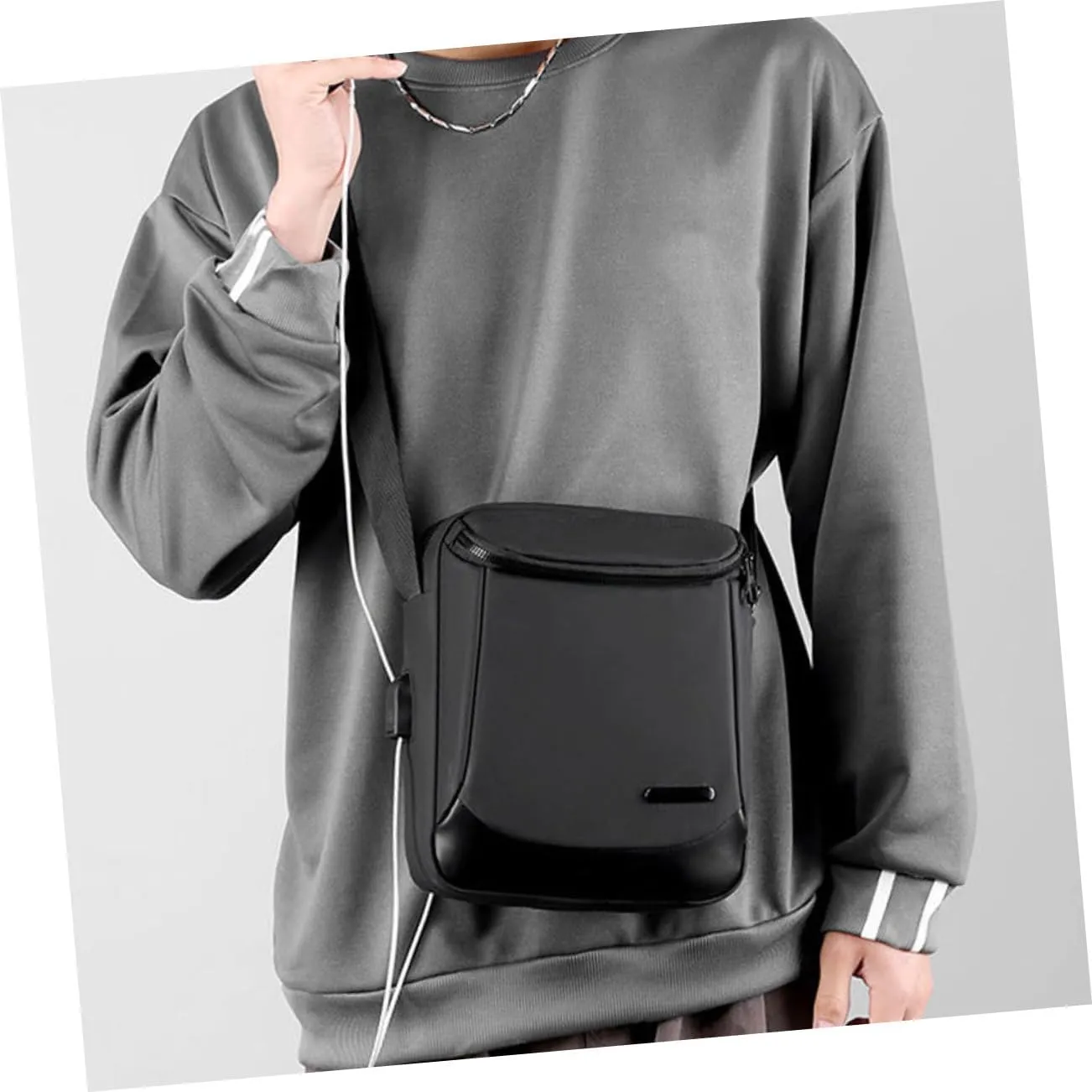 PRETYZOOM Shoulder Bags Shoulders Bag Single Shoulder Bag for Men Nylon Briefcase Men's Briefcase Proper Storage