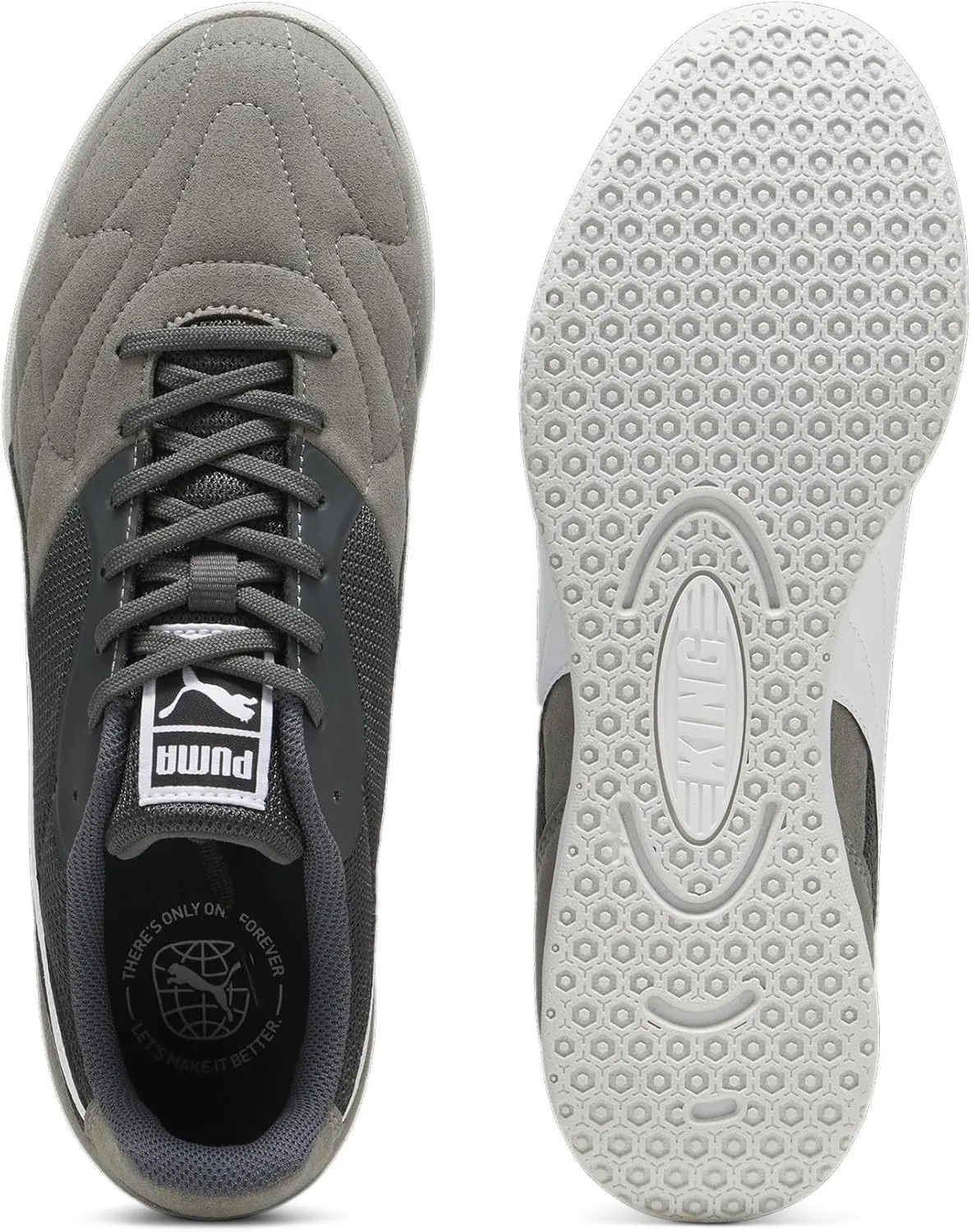 Puma IT 107349 Soccer Cleats, Soccer Shoes, Futsal, Training Shoes, Men's, Adults, King, Top