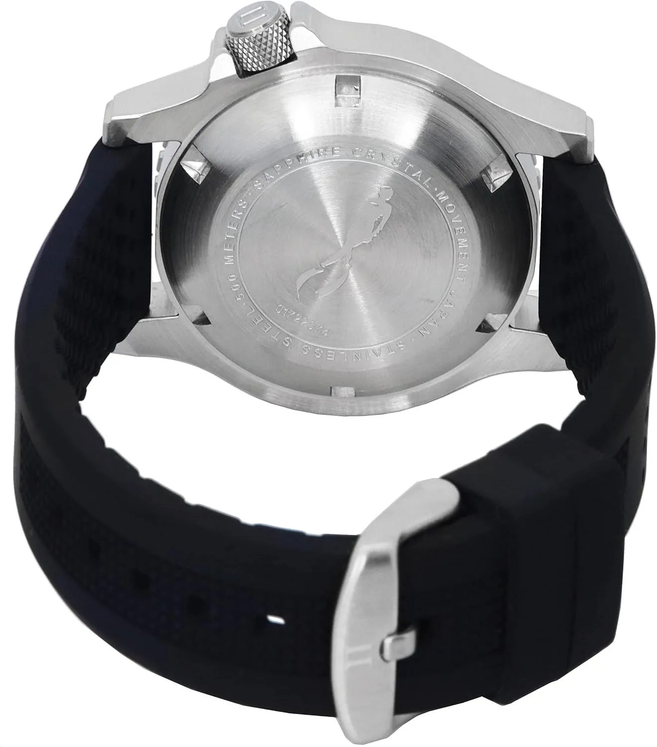 RATIO FreeDiver Professional Dive Watch Sapphire Crystal Automatic Diver Watch 500M Water Resistant Diving Watch for Men