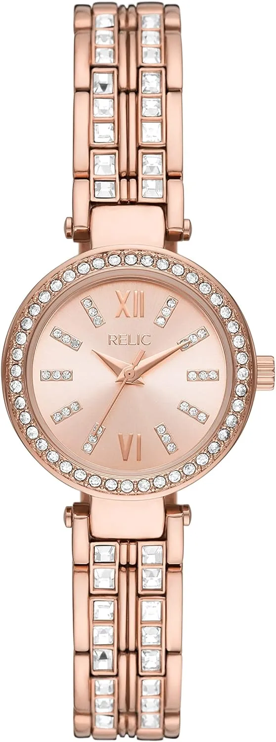 RELIC by Fossil Women's Quartz Watch with Alloy Strap, Silver, 12 (Model: ZR34626)