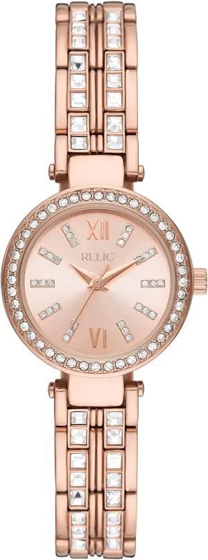 RELIC by Fossil Women's Quartz Watch with Alloy Strap, Silver, 12 (Model: ZR34626)