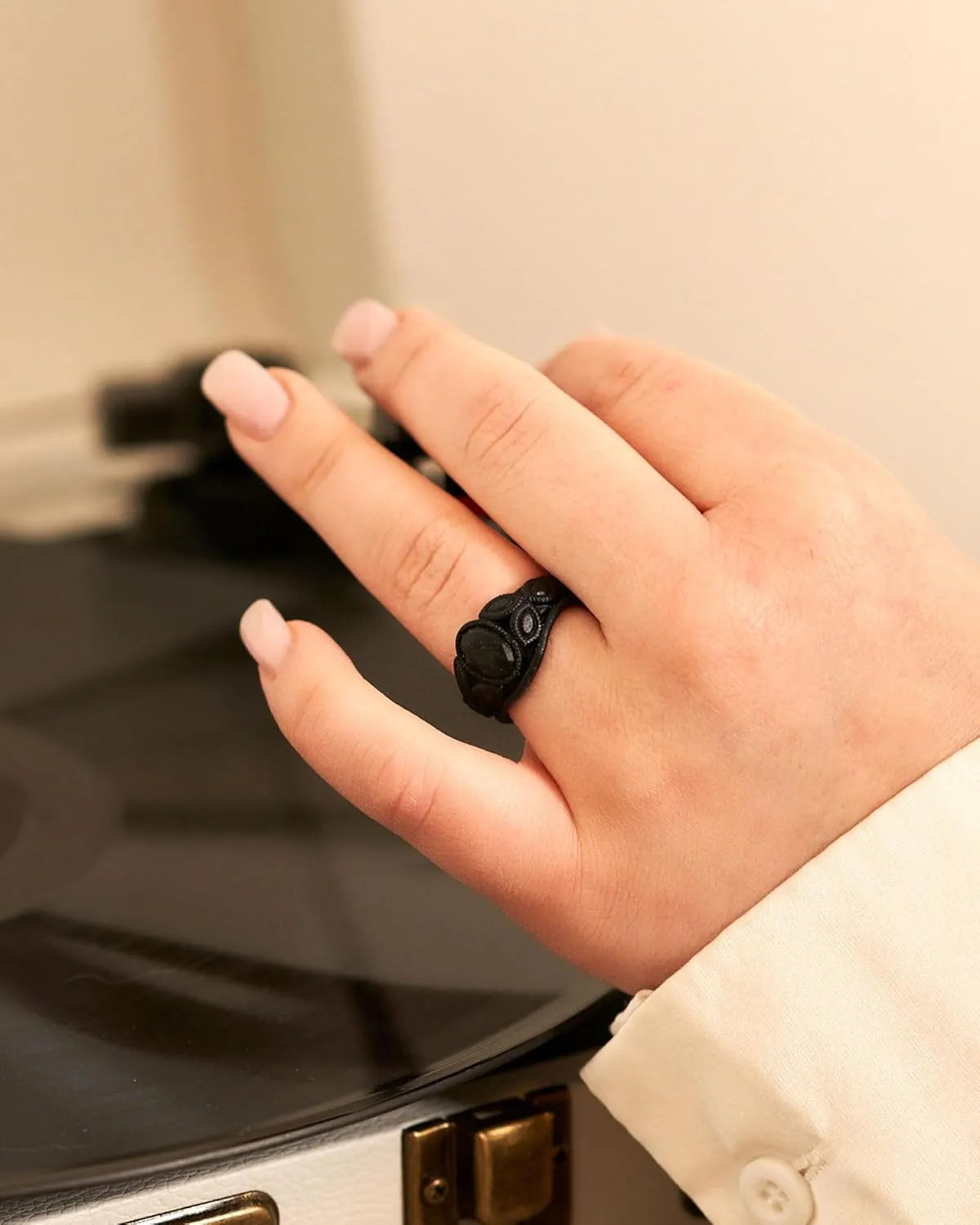 Rinfit Silicone Rings for Women - Womens Wedding Rings - Silicone Wedding Bands - Oval & Pear Rubber Ring - Patented Design