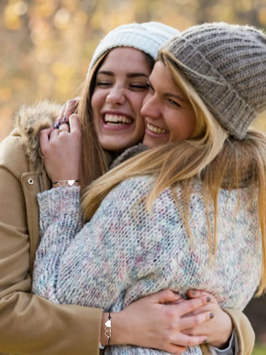 Roe Dolph Friendship Bracelets for Women String Butterfly Best Friend Bracelets for 2/3/4/5 Long Distance Matching Heart Bracelets for Best Friends Bff Bracelets for Best Friend Birthday Gifts