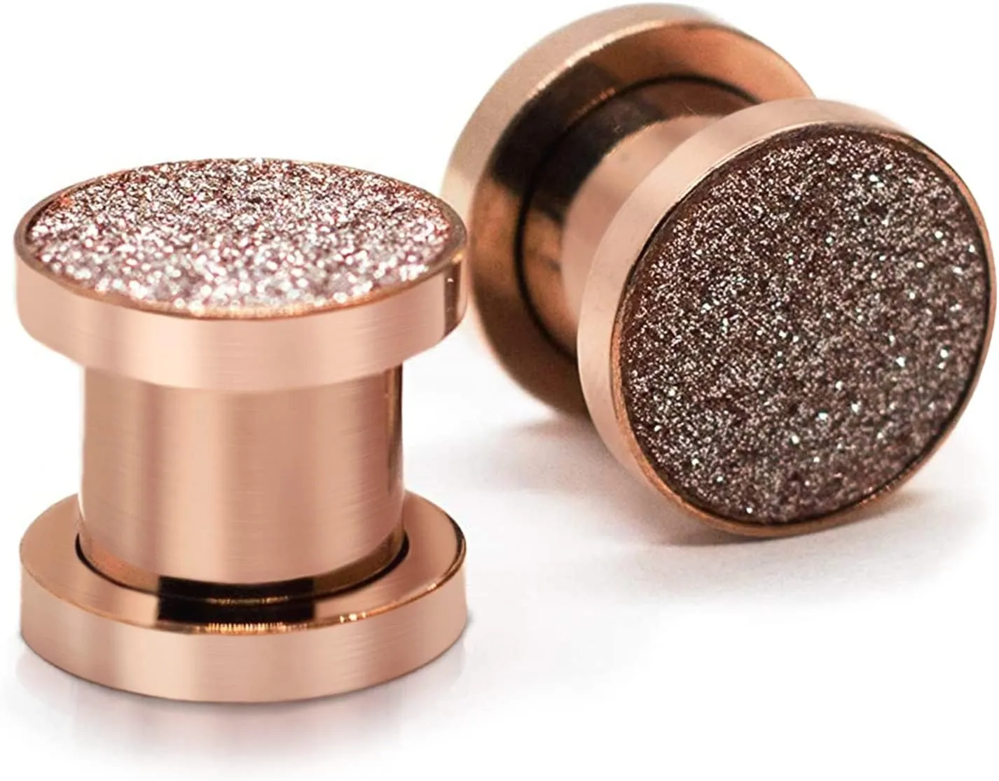 Rose Gold Sandpaper Ear Plug