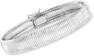 Ross-Simons Italian Sterling Silver Omega Bracelet