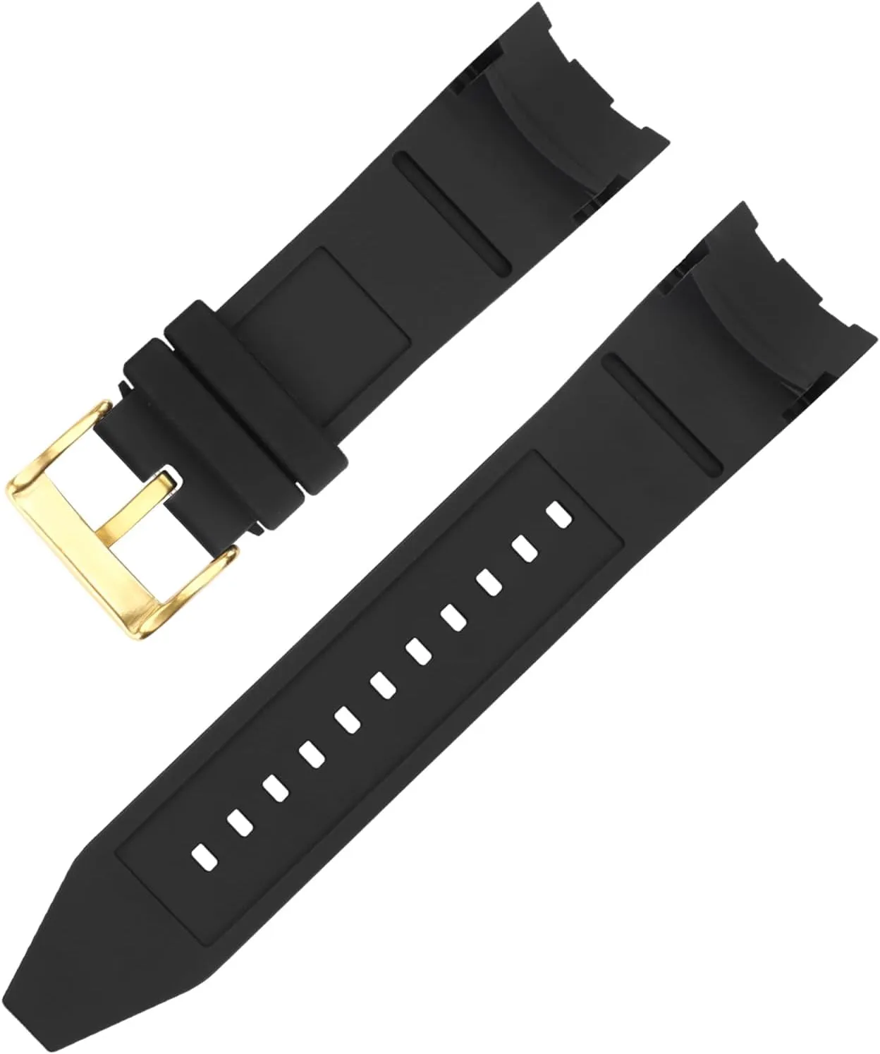 Rubber 26MM Watch Bands Compatible Fit for Invicta Pro Diver 6977 6981 6983 6985 6995 21930 90082 Silicone Strap Wirstband for Men and Women Waterproof Bracelet Watch accessories with Stainless Steel Insert