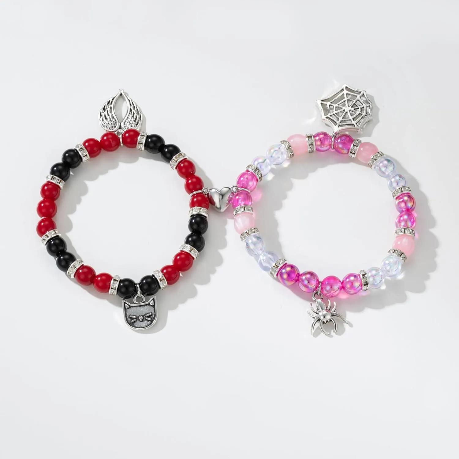 Sanyaa Hazbin Angle Bracelets Anime Merch Cosplay Matching Bracelets Gifts for Women Men
