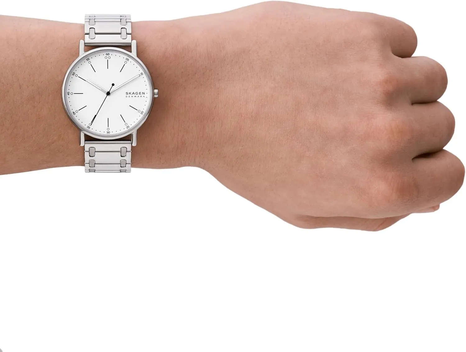 Skagen Signatur Minimalist Men's Watch with Stainless Steel Bracelet, Mesh or Leather Band