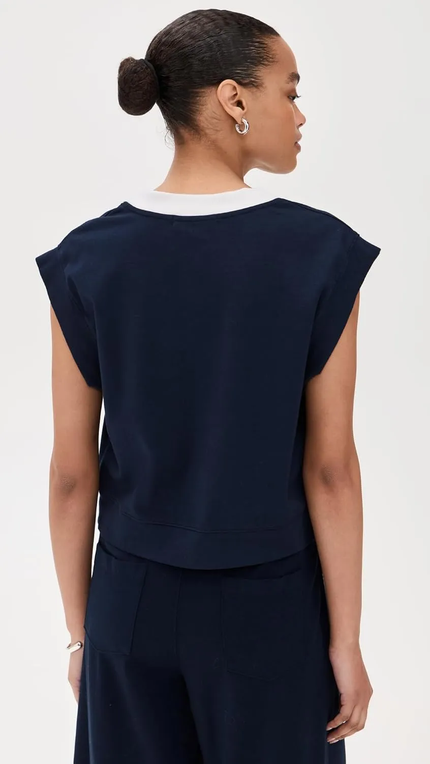 Stateside Women's Ponte Colorblock Vest