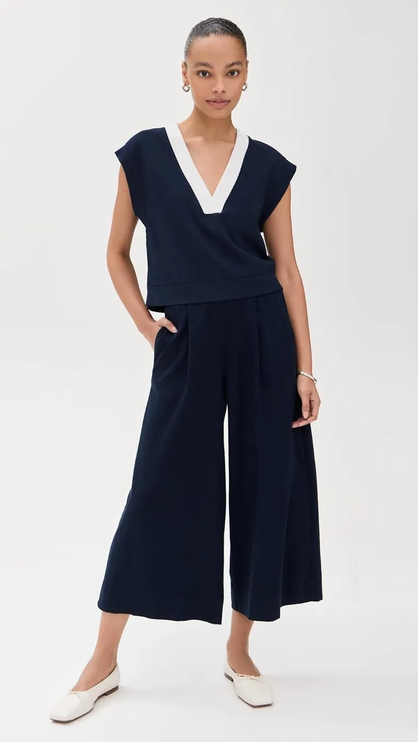 Stateside Women's Ponte Colorblock Vest