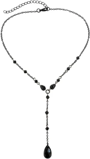 Tassel Necklace for Women Vintage Gothic Blood Drop Tassel Necklace Delicate Jewelry Accessories Gift Trendy Gem Jewelry