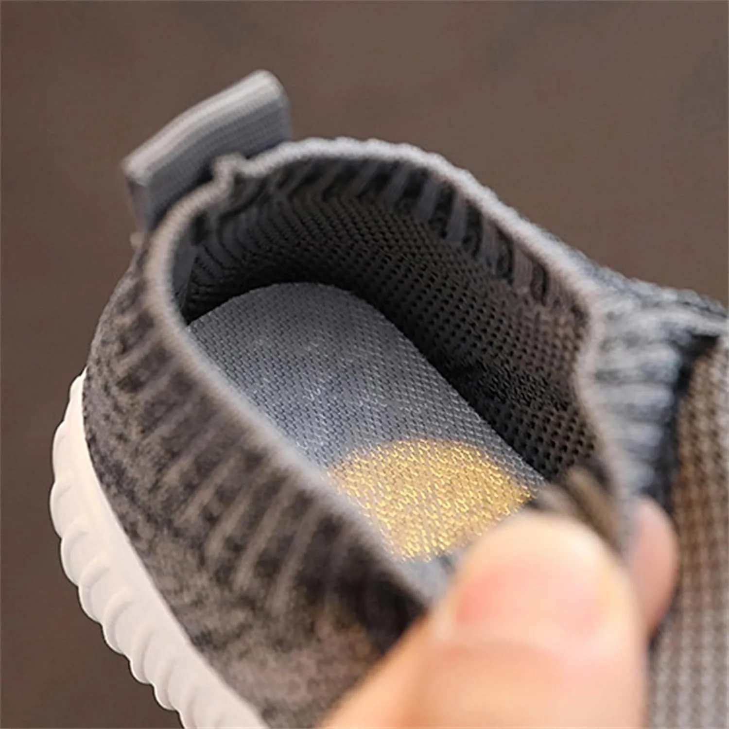 Toddler Barefoot Shoes Mesh Slip on Walking Shoes Non Slip Soft Sole Running Sneakers Kids Casual Comfortable Tennis Sneakers