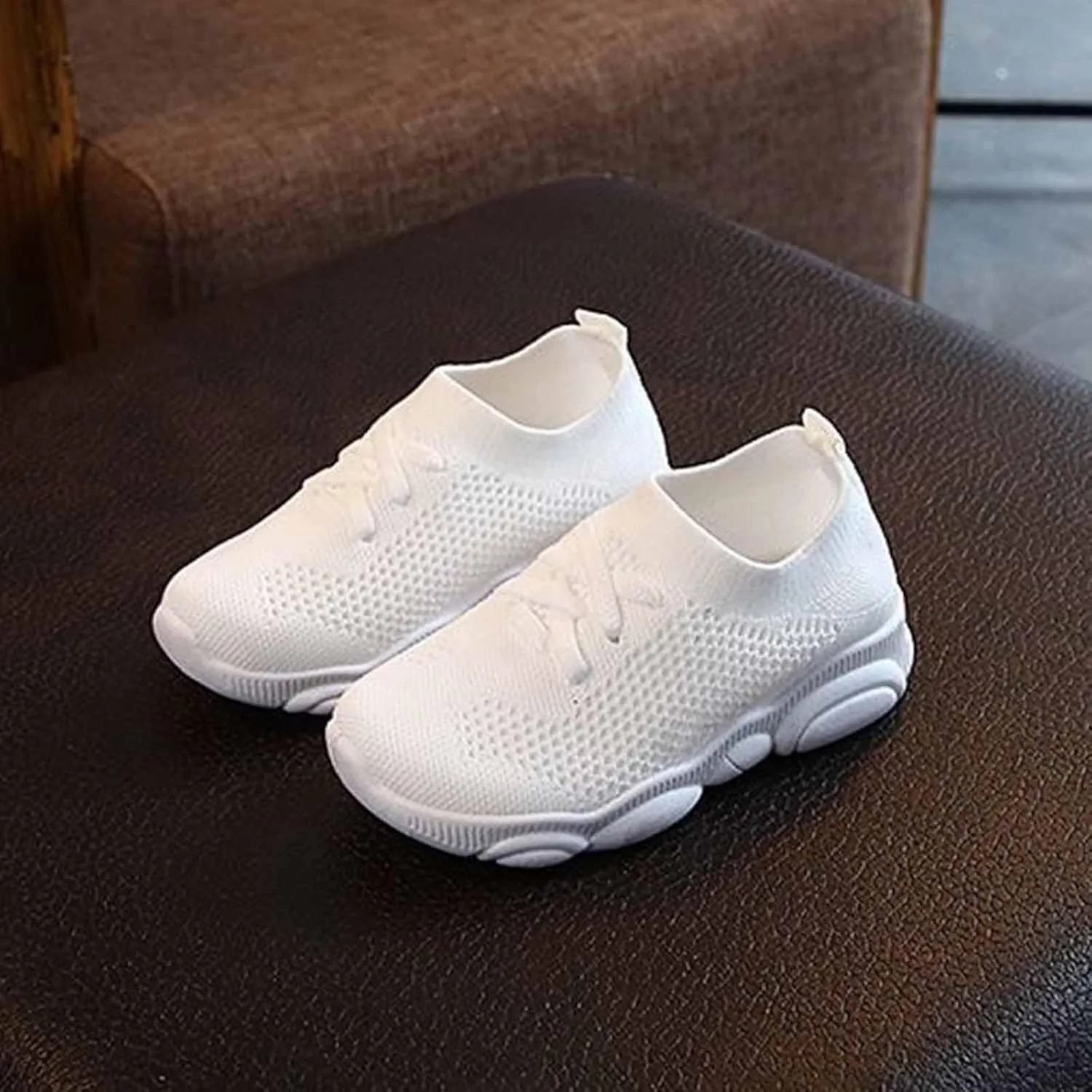 Toddler Boys Girls Wide Barefoot Shoes Little Kids Minimalist Sneakers Casual Breathable Walking Tennis Shoes Indoor Outdoor