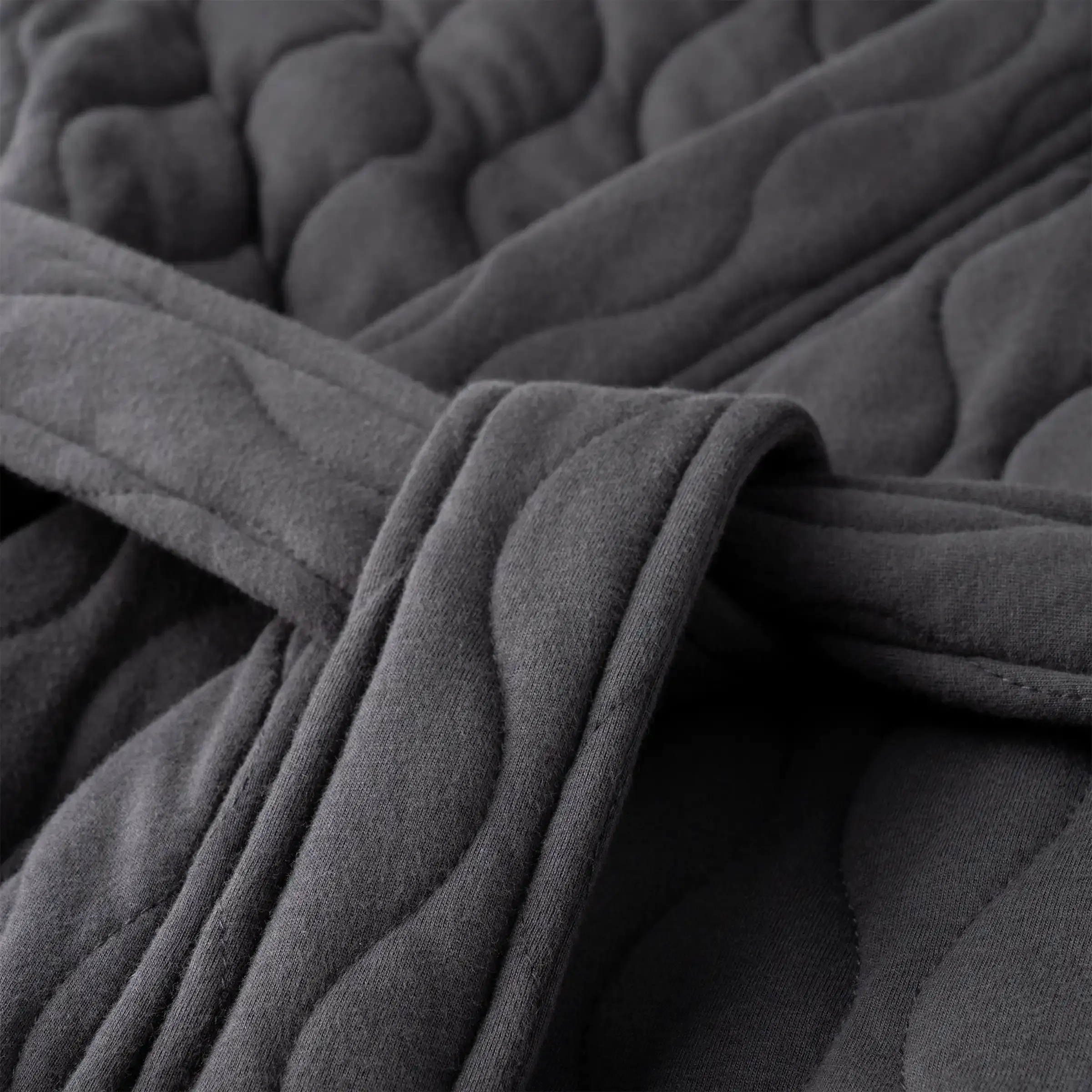 UGG Zellwood Quilted Wrap, Grey Heather
