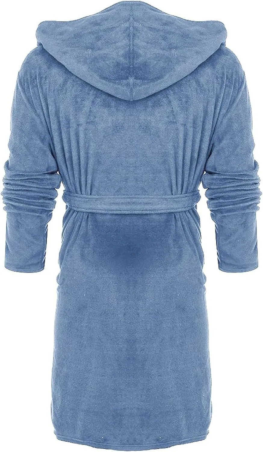 Warm Bathrobes For Women Plus Size Hooded Soft Long Lightweight Nightgown Full Length Terry Cloth Robe Sleepwear