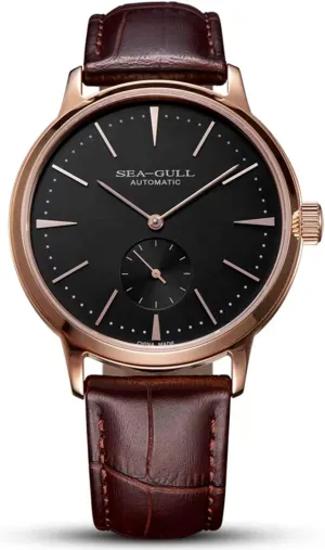Watch for Men,Minimalist Mens Watches with Leather Strap and Replaced Steel Watch Band
