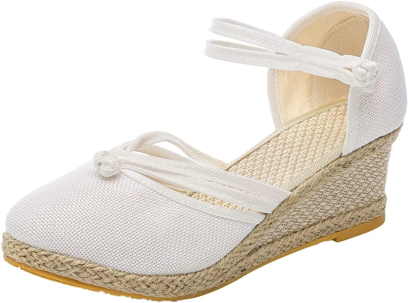 Women Shoes Sandals Platform Wedge Fashion Versatile Braided Breathable Wedge Sandals for Women Shoes