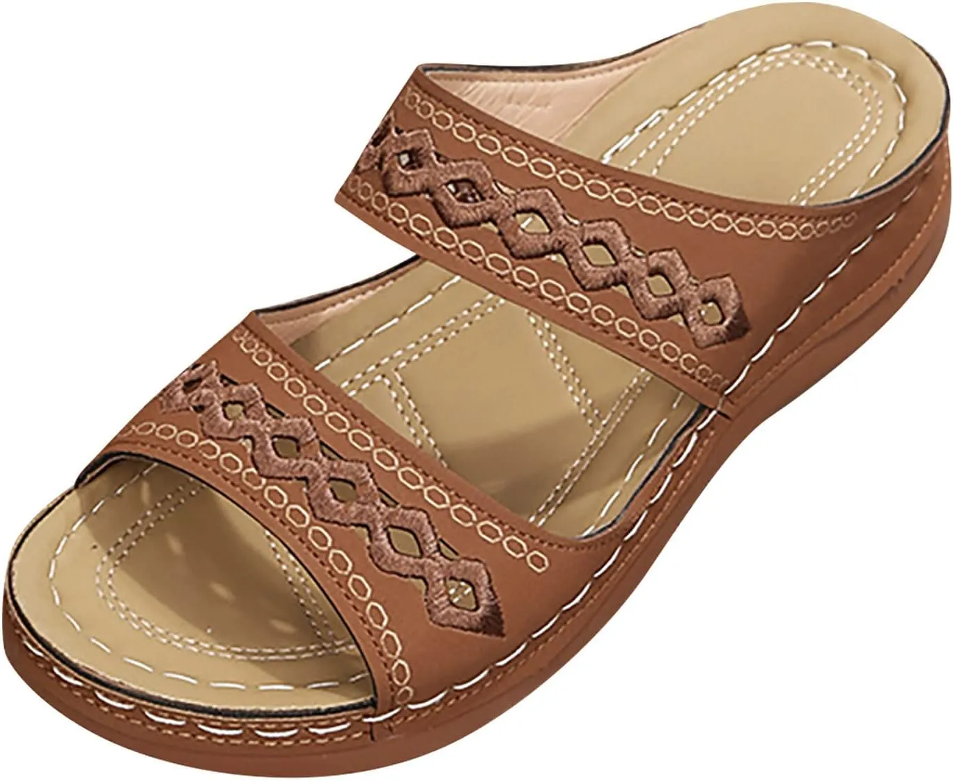 Women Wedge Sandals Dressy Wedge Sandals for Women Soft Womens Sandal Comfortable Summer Shoes for Womens 2025