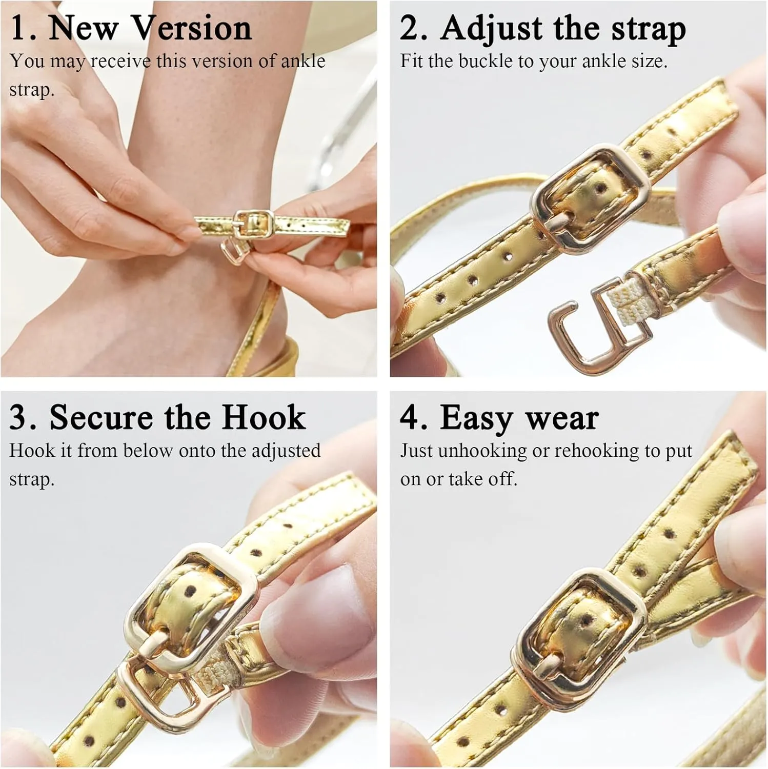Women's Heeled Sandals Strappy Low Block Heels Chunky for Women Comfortable Ankle Strap Open Toe Party Wedding Dress Shoes for Women Dressy