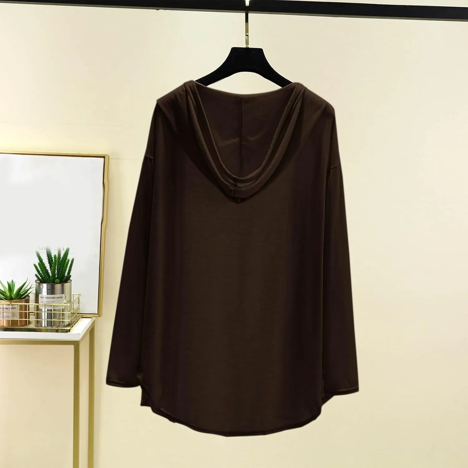 Womens Lightweight Casual Hoodie Cardigans Open Front Cover Ups Long Sleeve Outwear Coat Sun Protection Cover Clothes