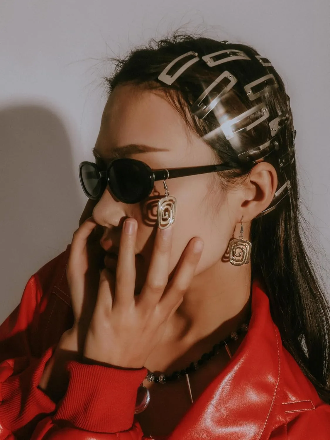 Y2K Edgy Emo Alt Dangle Earrings Grunge Punk Rock Jewelry Dangling Accessories Coolest Gifts for Women Teen Girls Her Trendy Stuff In Their 20s
