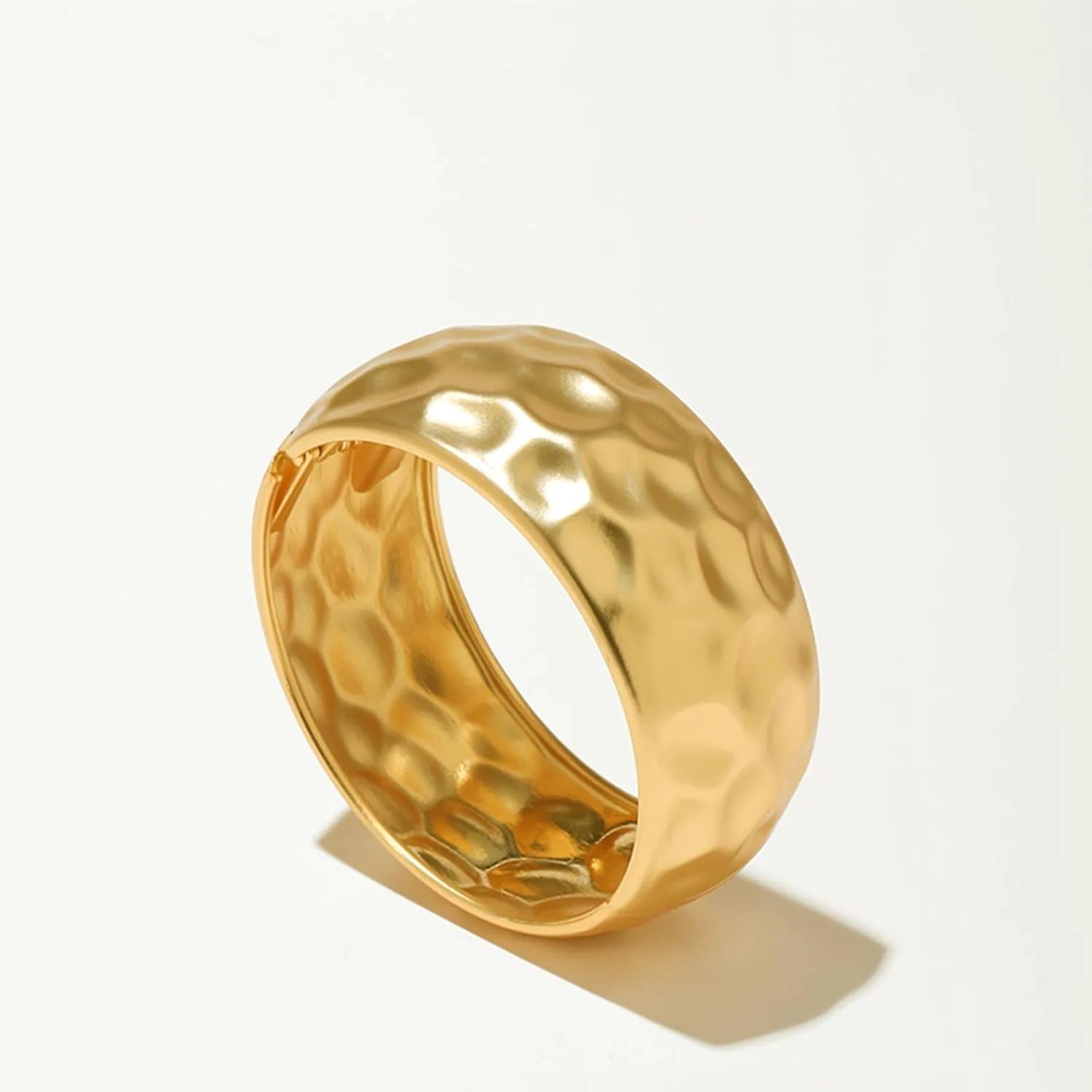 YBMYCM Chunky Gold Bangle Bracelets for Women Trendy Wide Chunky Cuff Bracelets Wrap Bracelet