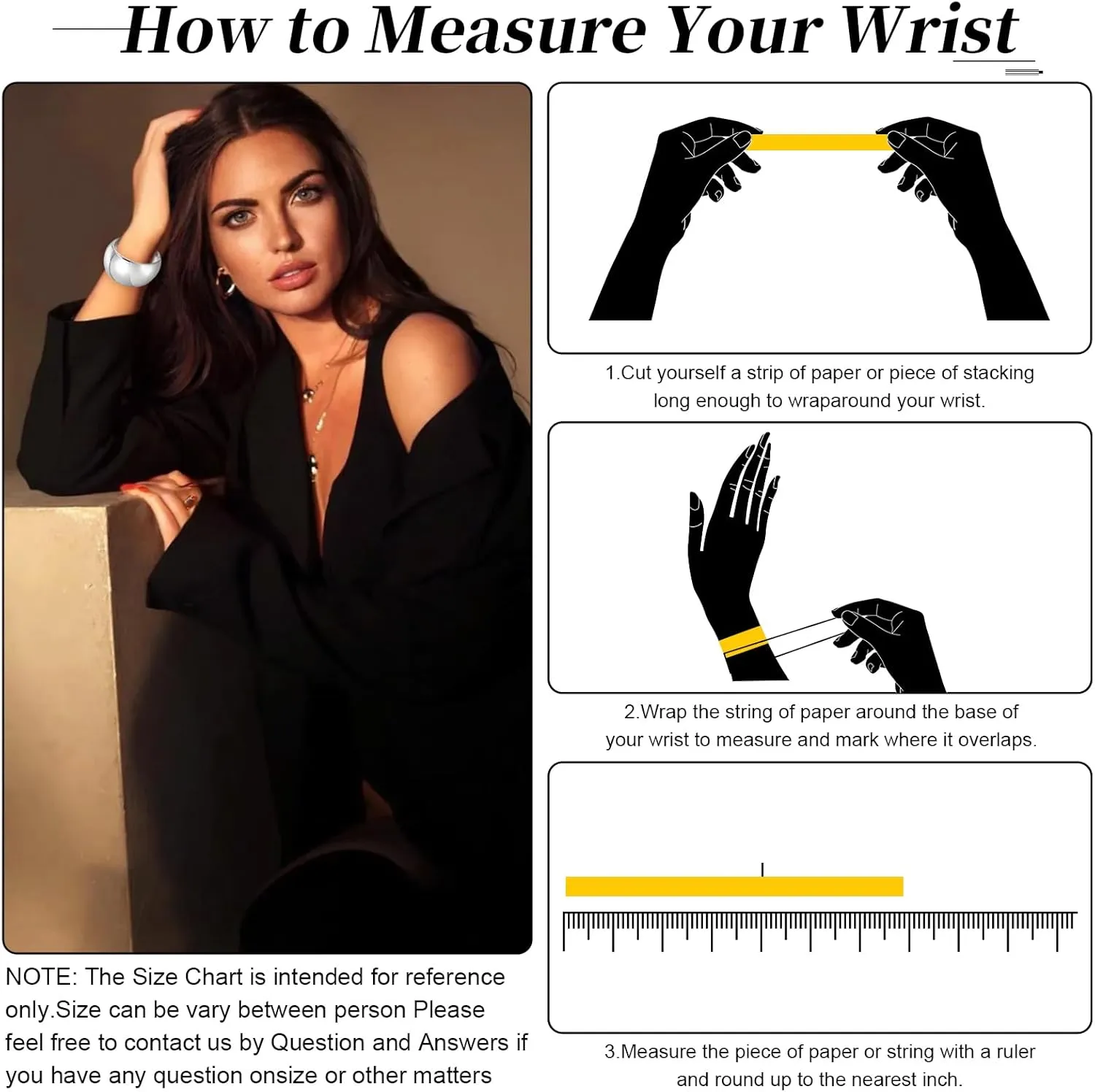 YBMYCM Chunky Gold Bangle Bracelets for Women Trendy Wide Chunky Cuff Bracelets Wrap Bracelet