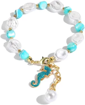 YIYUGEY Colorful Irregular Pendant Bracelet Best Friend Sincere Friendship Surprise Birthday Valentine Christmas Adjustable Jewelry Surprise Husband And Wife Sister For Women